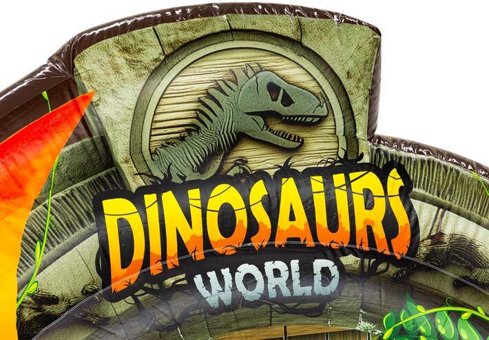 Hoppeborg, Lille Jurassic World Hoppeborg m/u Rutsjebane thumbnail 2