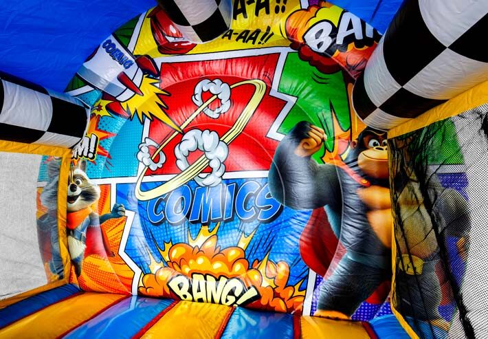 Hoppeborg, Lille Tegneserie Hoppeborg med Rutsjebane thumbnail 3