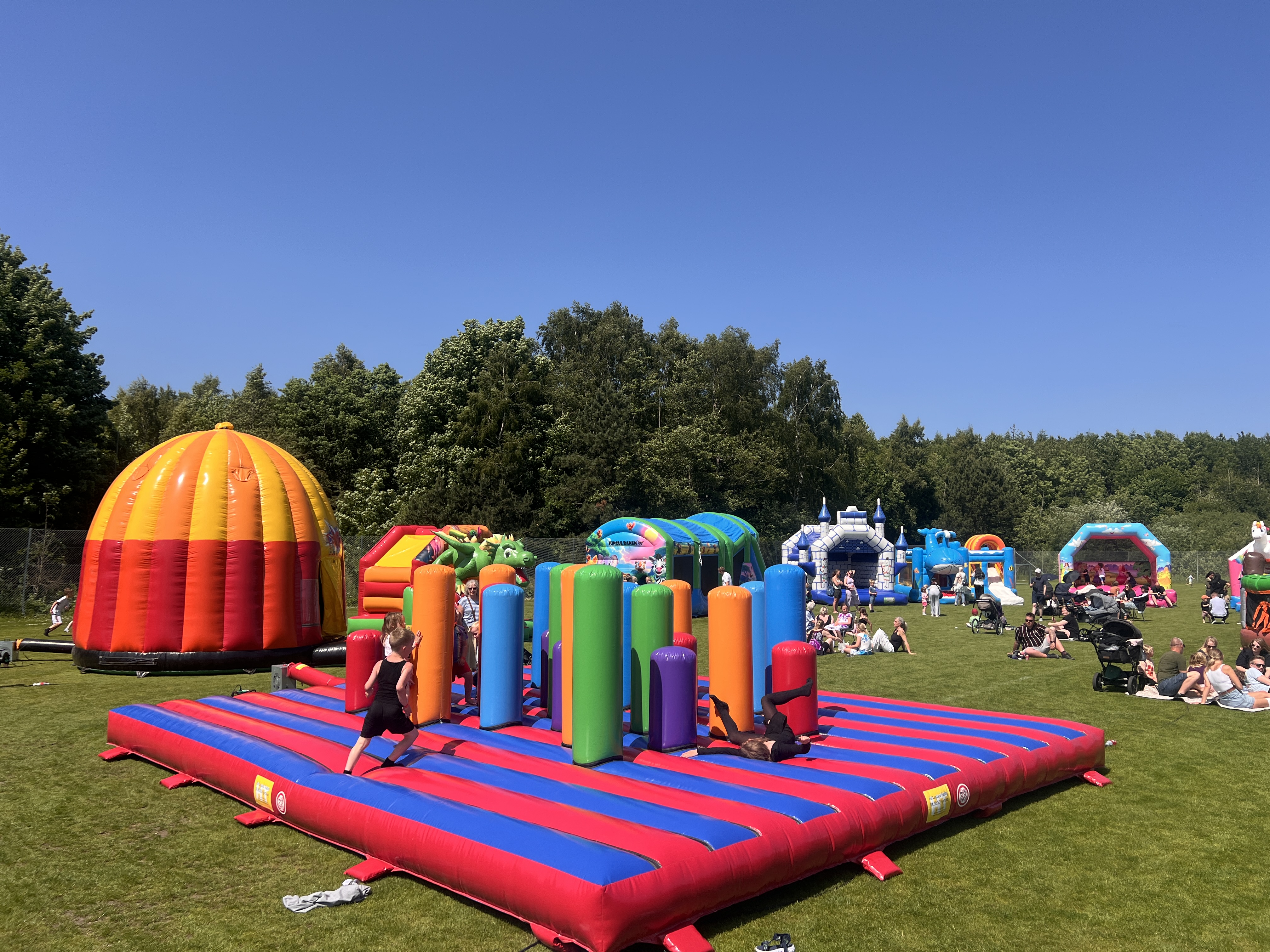 Hoppeborg, Kæmpe hoppepude - Sea Urchin thumbnail 2