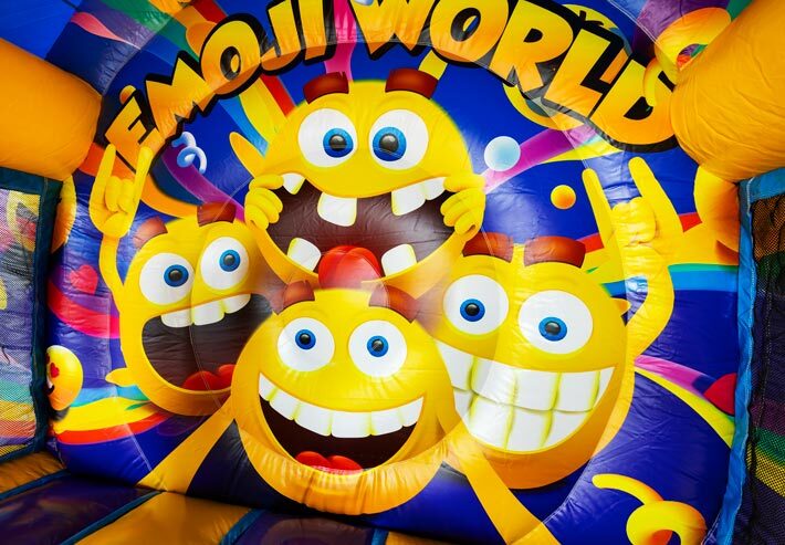 Hoppeborg, Lille Emoji Hoppeborg m/u Rutsjebane thumbnail 3