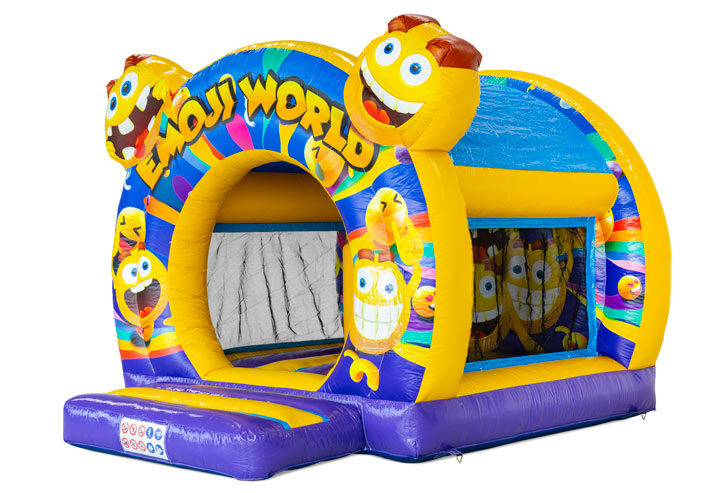 Hoppeborg, Lille Emoji Hoppeborg m/u Rutsjebane thumbnail 1