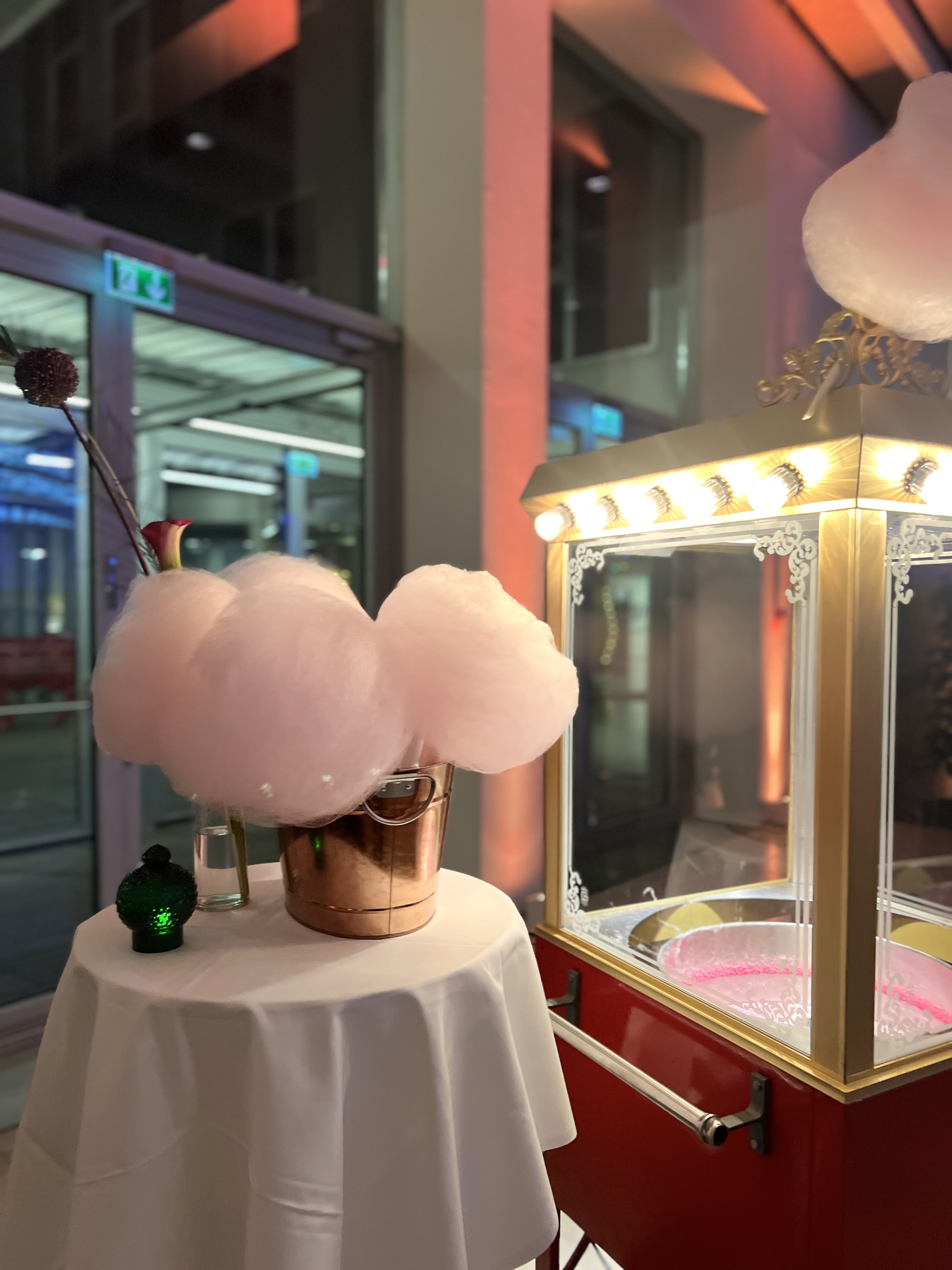 Candyfloss Maskine Pro, Antik Tivoli på vogn thumbnail 2