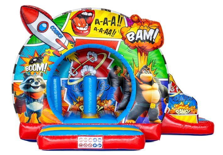 Hoppeborg, Lille Tegneserie Hoppeborg med Rutsjebane thumbnail 1