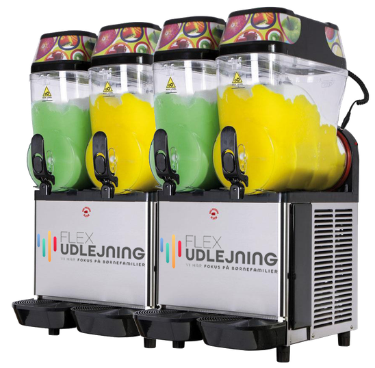 Slush Ice Maskine, 4 beholdere á 12 liter thumbnail 0